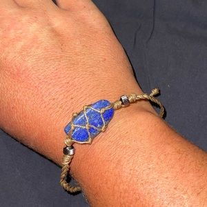 Lapis bracelet